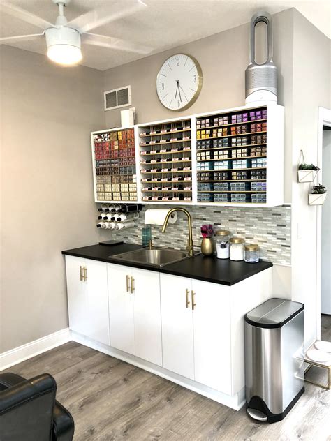 color bar salon ideas